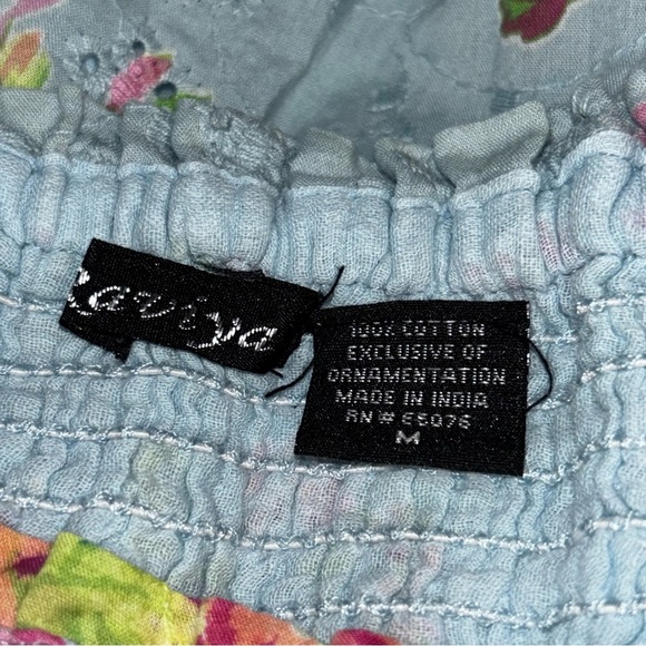 Raviya Floral Strapless Dress, sz M - Picture 6 of 6